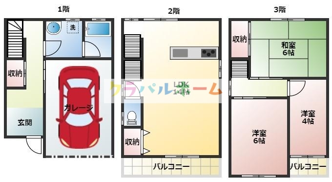 大阪市東淀川区上新庄のその他の間取り