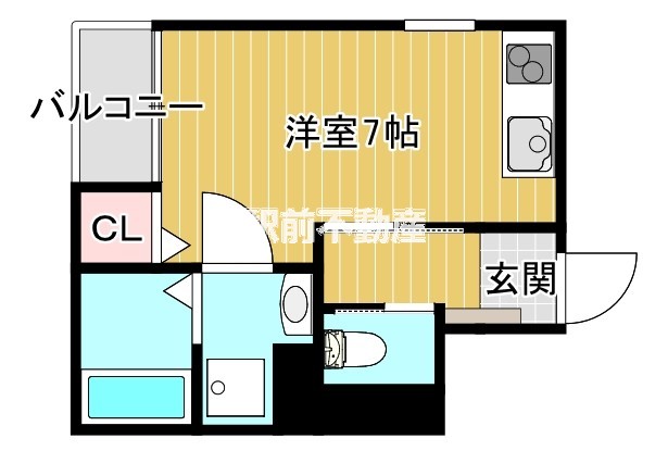 仮称）小郡新築アパートの間取り