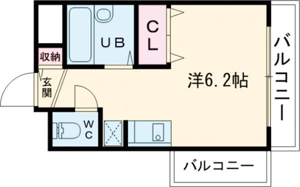 明石市野々上のマンションの間取り