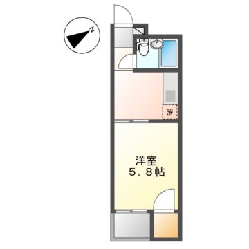 サンパレス覚王山IIの間取り