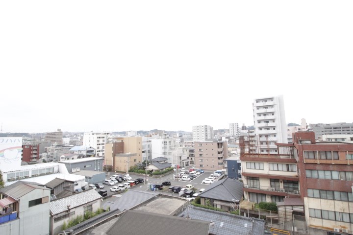 【鹿児島市荒田のマンションの眺望】