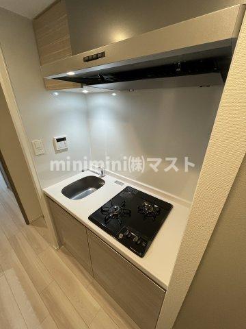 【S-RESIDENCE難波大国町dominaのキッチン】