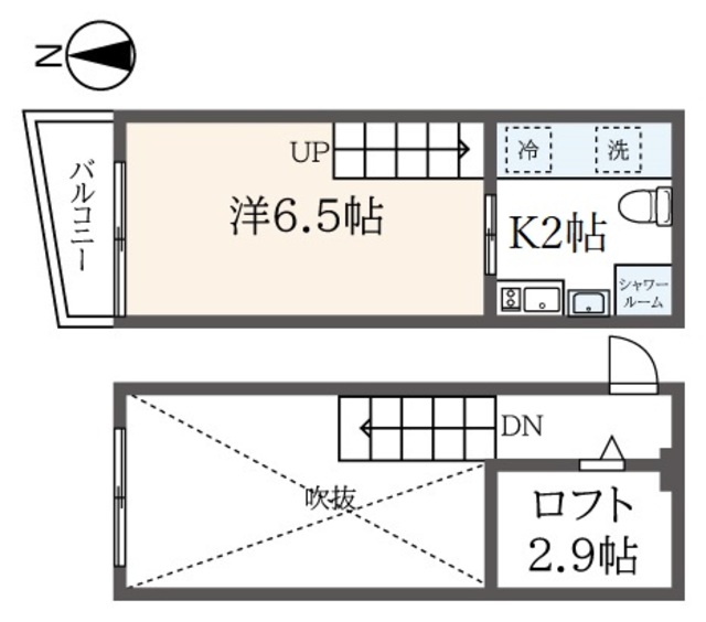 ネスト中野の間取り