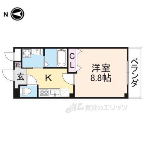 コンフォートビスタ前田の間取り