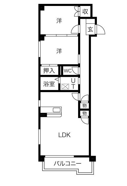 メゾンドＫの間取り