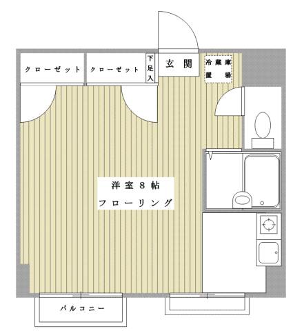 パティオ市ヶ尾の間取り