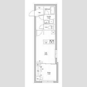 コンポジット渋谷本町の間取り