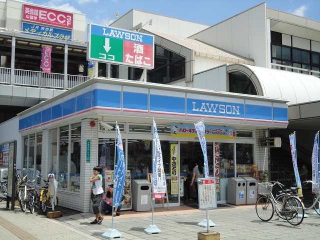 コンビニ　ローソン上野芝駅前店（コンビニ）まで73m