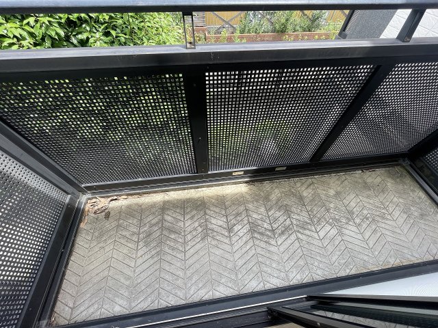 バルコニー　広々としたバルコニーです