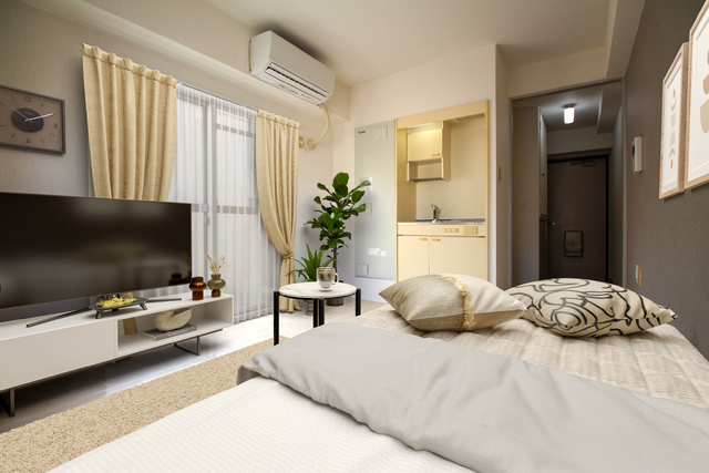 居室・リビング　※家具・家電はＣＧで合成しています