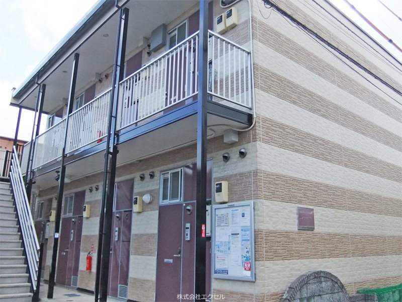 建物外観　駅まで徒歩圏内で通勤通学に便利です。