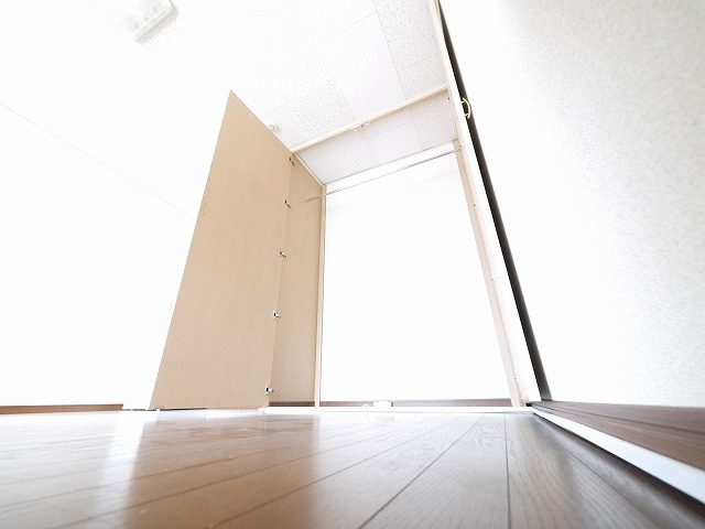 収納　たっぷりとした収納スペースです