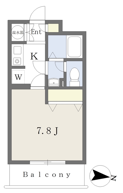 クレセント西山_間取り_0