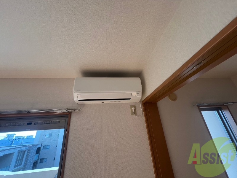 その他設備　エアコン付きで暑い夏も寒い冬も快適に過ごせます