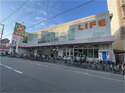 スーパー　ライフ新深江店（スーパー）まで384m