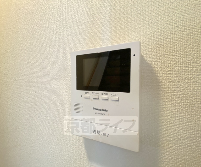 セキュリティ　モニターで来客確認できるので安心です。