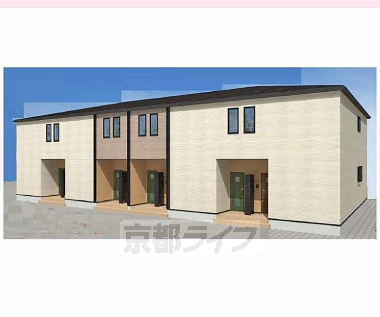 建物外観　予想図、・完成予想図