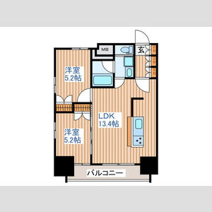 アルモニー勾当台公園の間取り