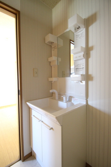 洗面設備　他号室のお写真です