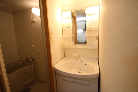 洗面設備　他号室のお写真です