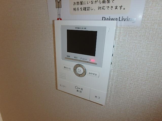 セキュリティ　あると安心なＴＶ付きモニターフォン。