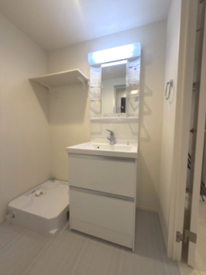 洗面設備　同シリーズ物件のモデルルーム写真になります