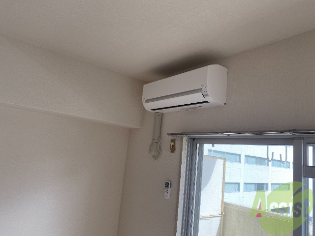 その他設備　エアコンがあれば暑い日が続いても快適に過ごせますね。