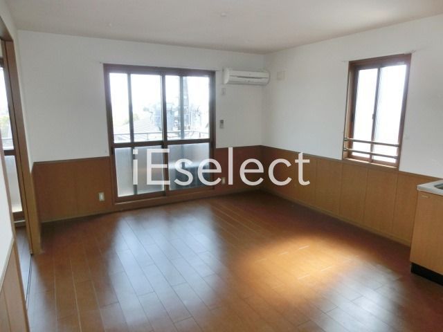 居室・リビング　２面採光で明るいＬＤＫです。