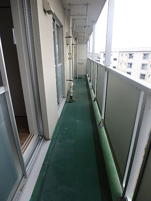 バルコニー　406室の写真（反転あり）