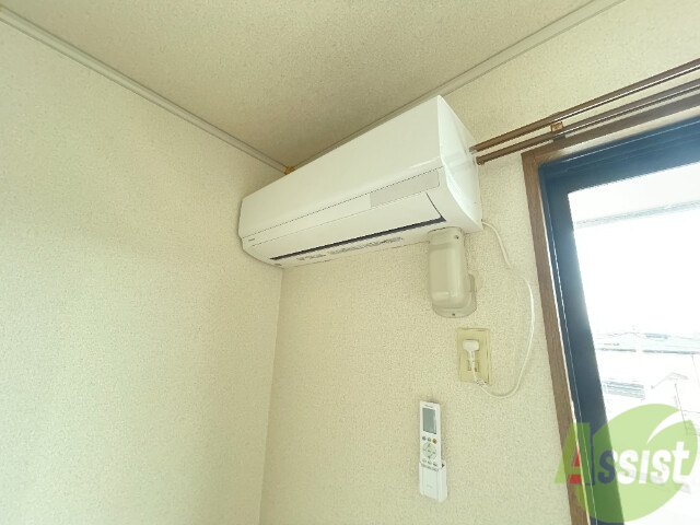 その他設備　エアコンが付いていますので寒暖対策もばっちり