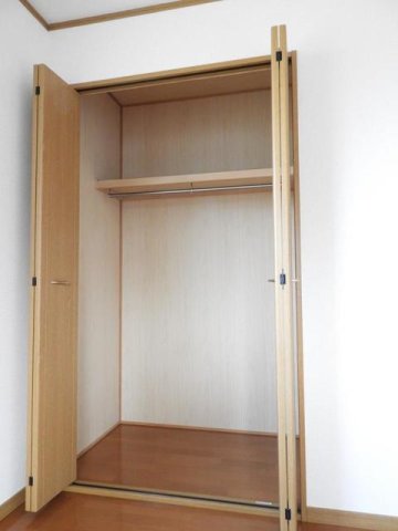 収納　たっぷりとした収納スペースです