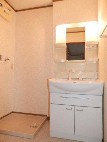 洗面設備　洗面所です