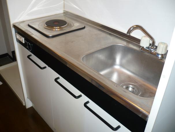 キッチン　IHコンロに変更されました。