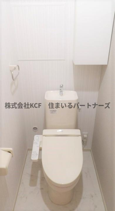トイレ　ゆったりとした空間のトイレです