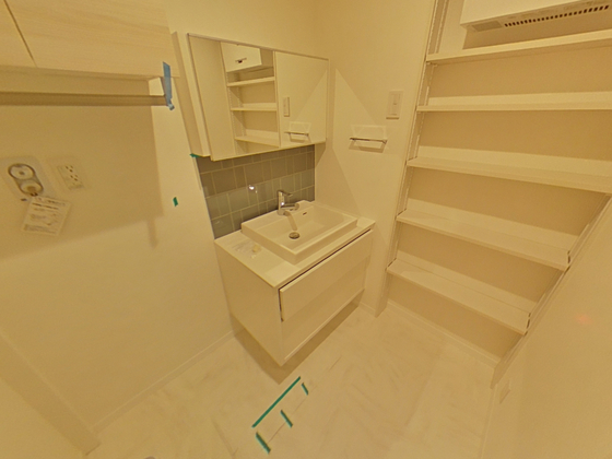 洗面設備　※別号室のお写真です