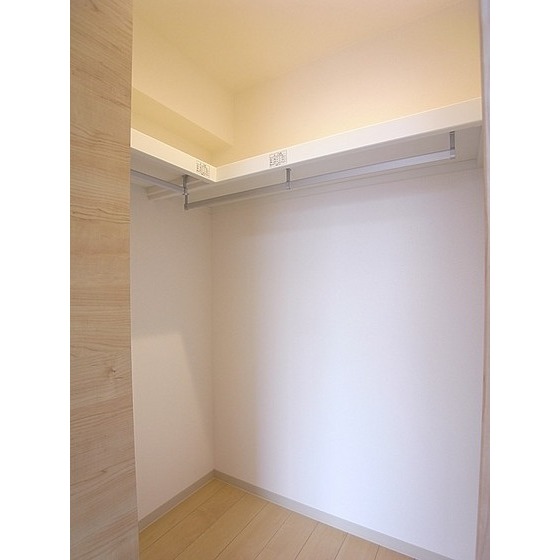 収納　収納力のあるクローゼット