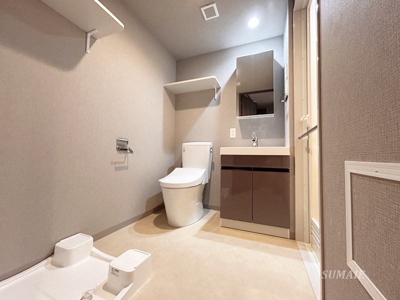 洗面設備　洗面所です