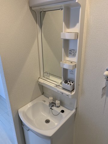 洗面設備　写真は他のお部屋です。