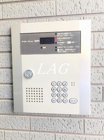 セキュリティ　オートロックです。