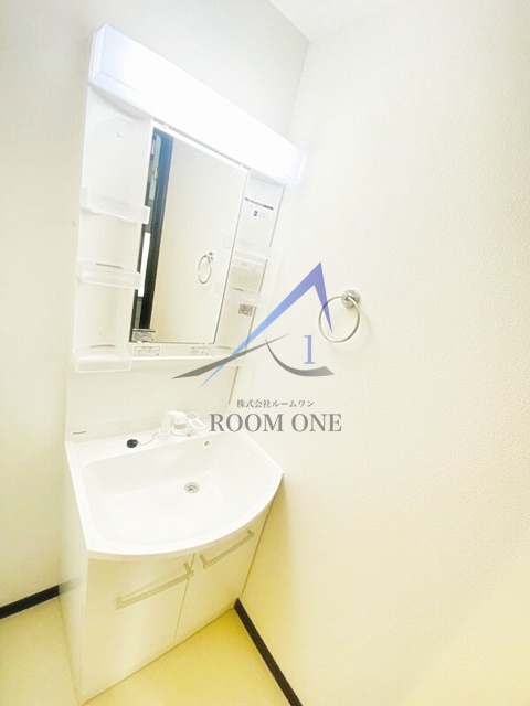 洗面設備　洗面台です。