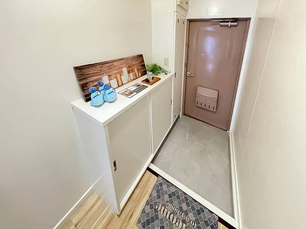 玄関　モデルルームの写真です