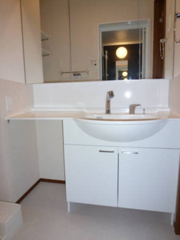 洗面設備　図面と現状に相違がある場合には現状を優先