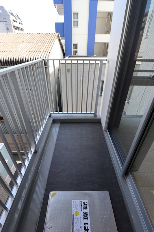 バルコニー　落ち着いた時間を過ごせるバルコニーです