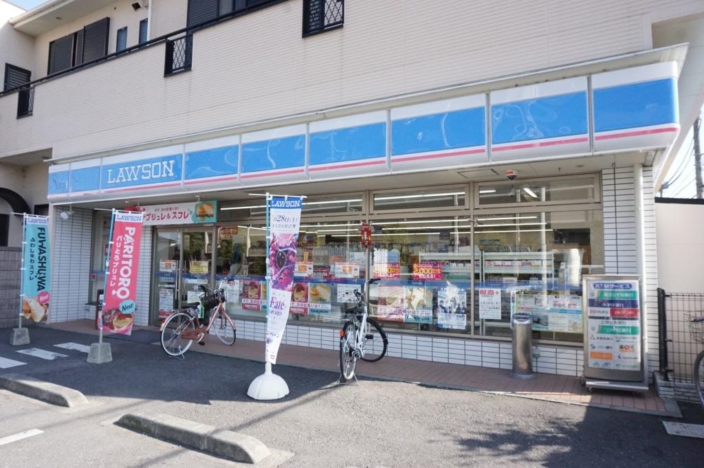 コンビニ　ローソン 草加谷塚町店（コンビニ）まで341m