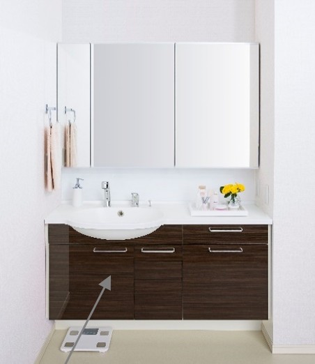 洗面設備　ボヌールメゾン(Good Home)※完成イメージ