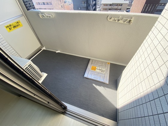 バルコニー　※別部屋の写真です