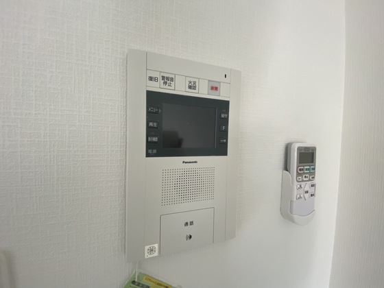 セキュリティ　※別部屋の写真です