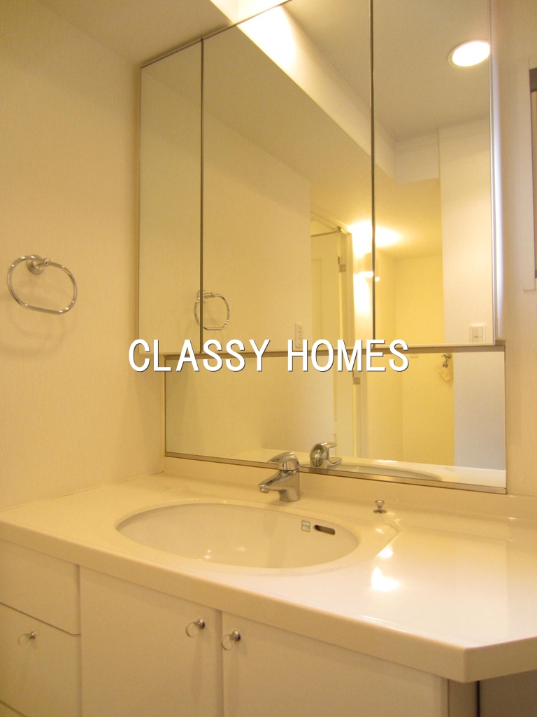 洗面設備　2003年竣工　ファミール芝公園グランスイートラ・ヴィル