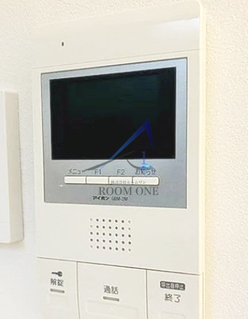セキュリティ　モニター付インターホンです。