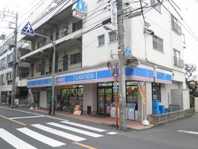 コンビニ　ローソン調布多摩川店（コンビニ）まで100m